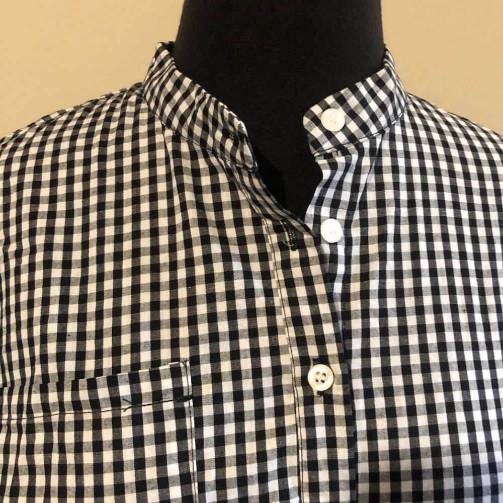 Black & White Checkered Swing Dress - Picture 9 of 10